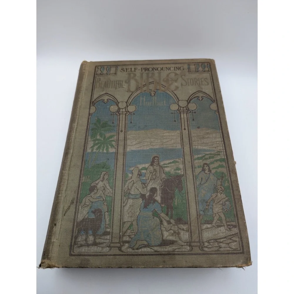 HURLBUT'S‎ Self-Pronouncing Story of Bible 1913 Hardcover